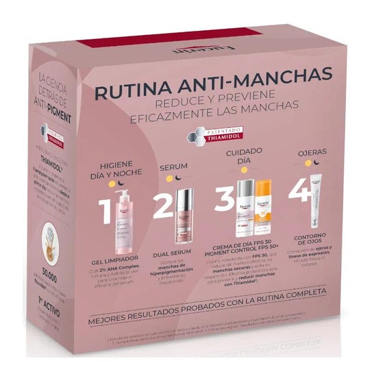 Eucerin Pack Anti-Pigment Dual Sérum + Sun Pigment Control + Contorno de Ojos