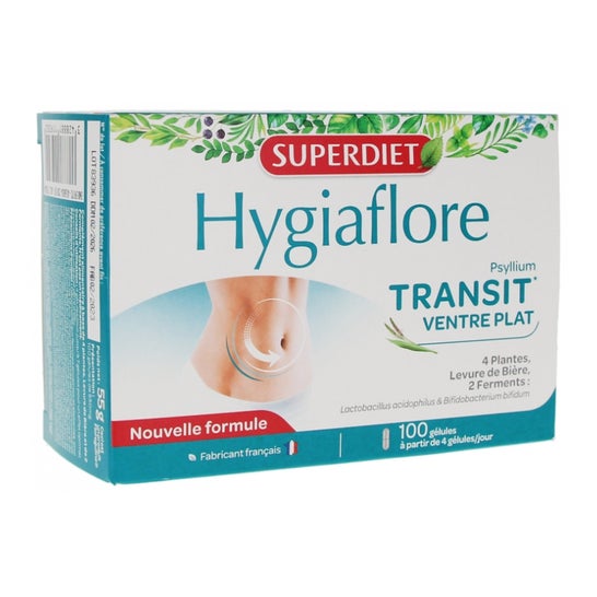 Superdiet Hygiaflore Transit Vientre Plano 100 Perlas