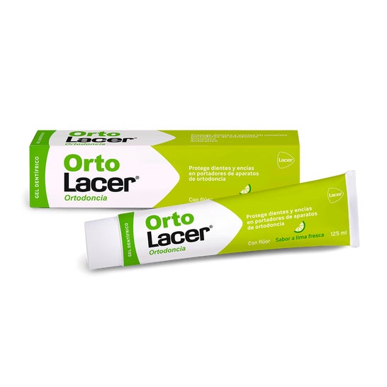 Lacer OrtoLacer Ortodoncia Gel Dentífrico Lima Fresca 125ml