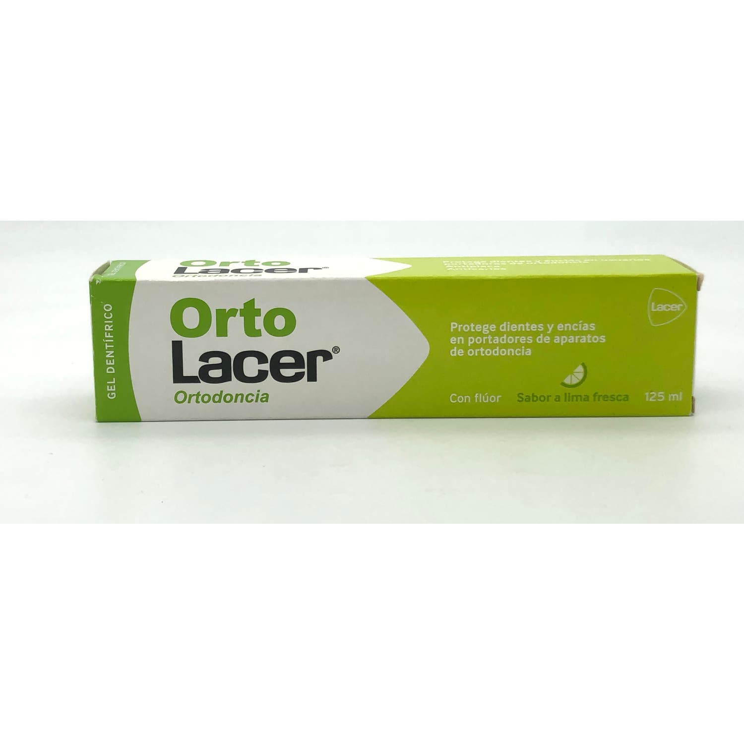 Lacer OrtoLacer Ortodoncia Gel Dentífrico Lima Fresca 125ml