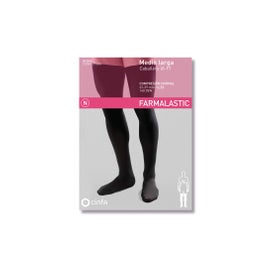 Cinfa Media Larga A-G Compresion Preventiva Negro TM 1ud
