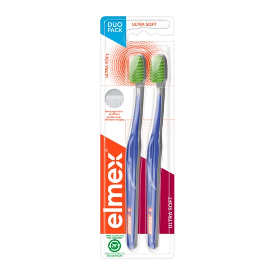 Juego de 2 cepillos de dientes ultra suaves