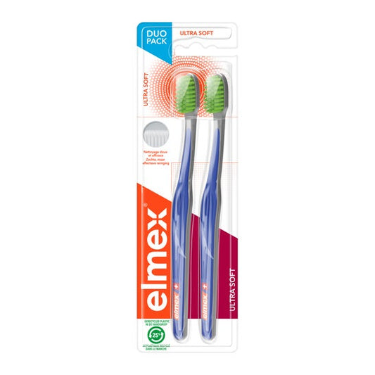 Juego de 2 cepillos de dientes ultra suaves