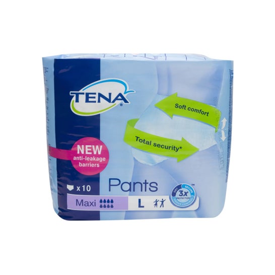 Tena Pants Maxi T-L 10uds