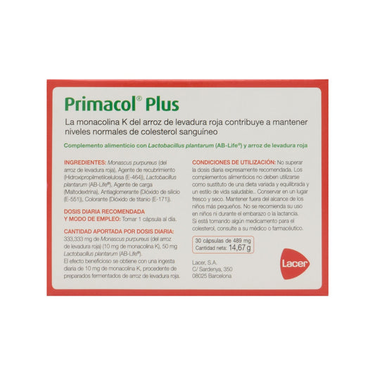 Primacol® Plus 30caps
