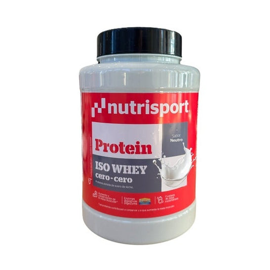 Nutrisport Premium Iso Whey Cero Cero Sabor Neutro 900g