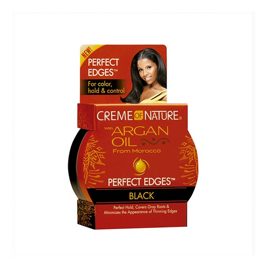 Creme Of Nature Perfect Edges Gel Capilar Aceit Argán Negro 63,7g