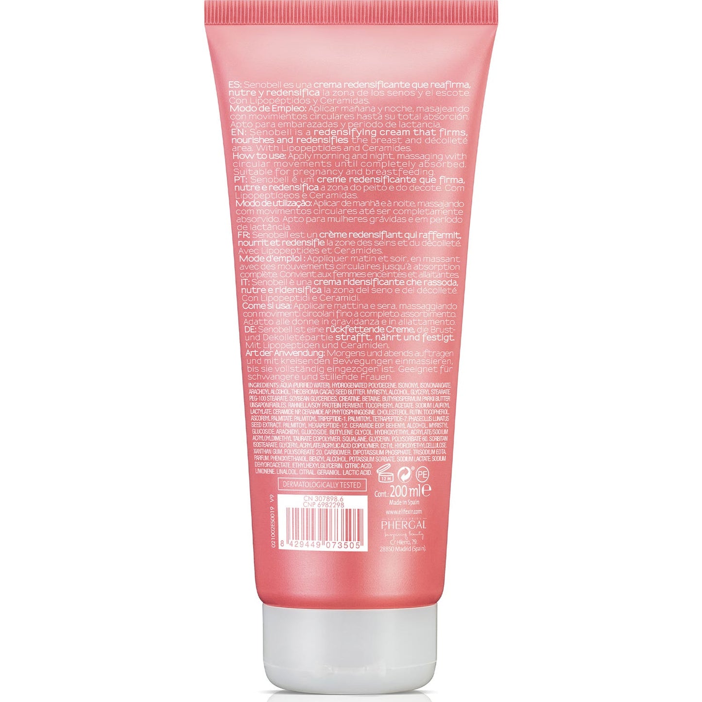 E'lifexir Dermo Senobell Leche Reafirmante Tonificante 200ml