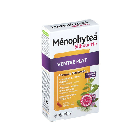 Nutreov Ménophytea Silhouette Ventre Plat 30comp
