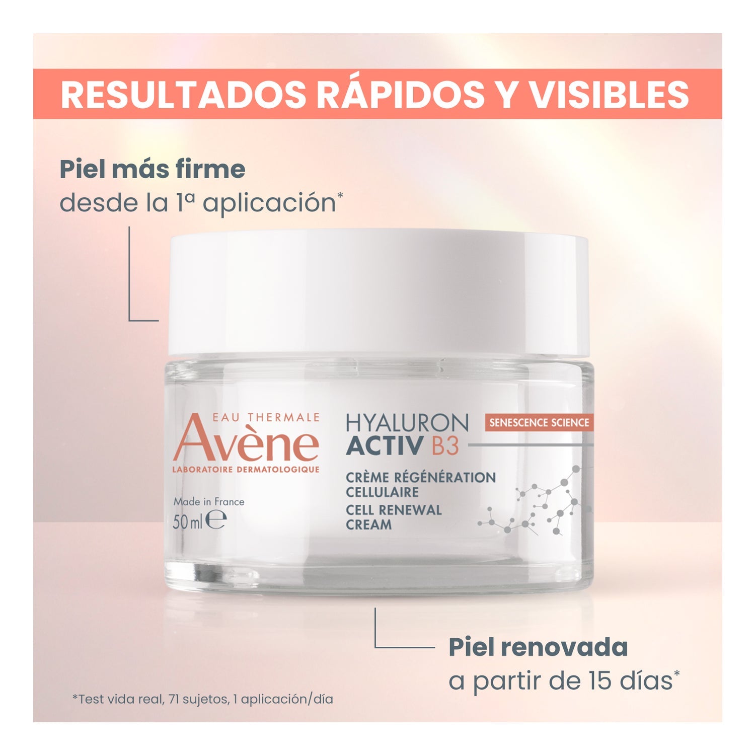 Avène Hyaluron Activ B3 Crema Regeneradora Celular 50ml