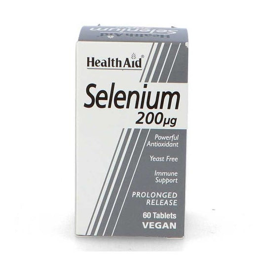 Healthaid Selenio 200 Gr 60 Comprimidos