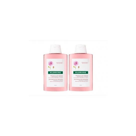Klorane Champu Peonia 2x400ml