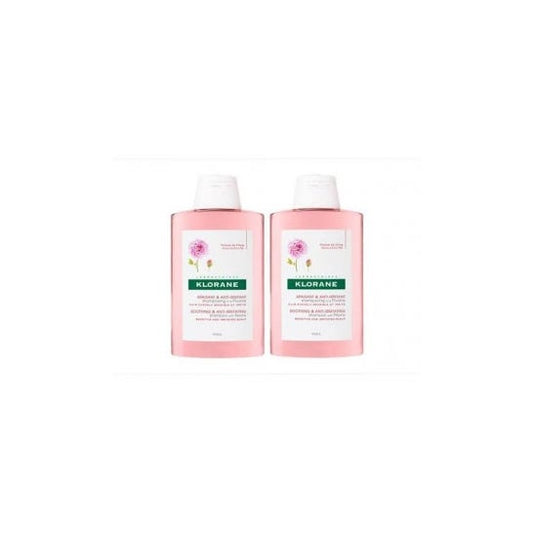 Klorane Champu Peonia 2x400ml