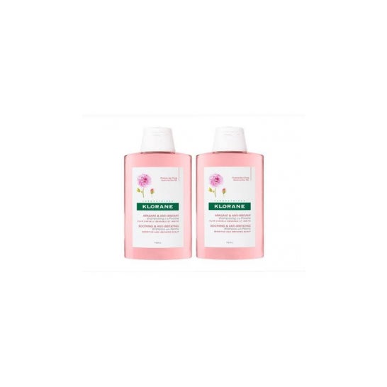 Klorane Champu Peonia 2x400ml