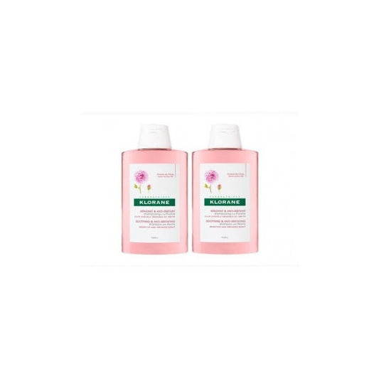 Klorane Champu Peonia 2x400ml