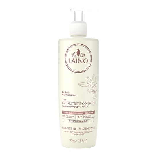 Laino Leche Nutritiva Confort Pieles Muy Secas 400 ml