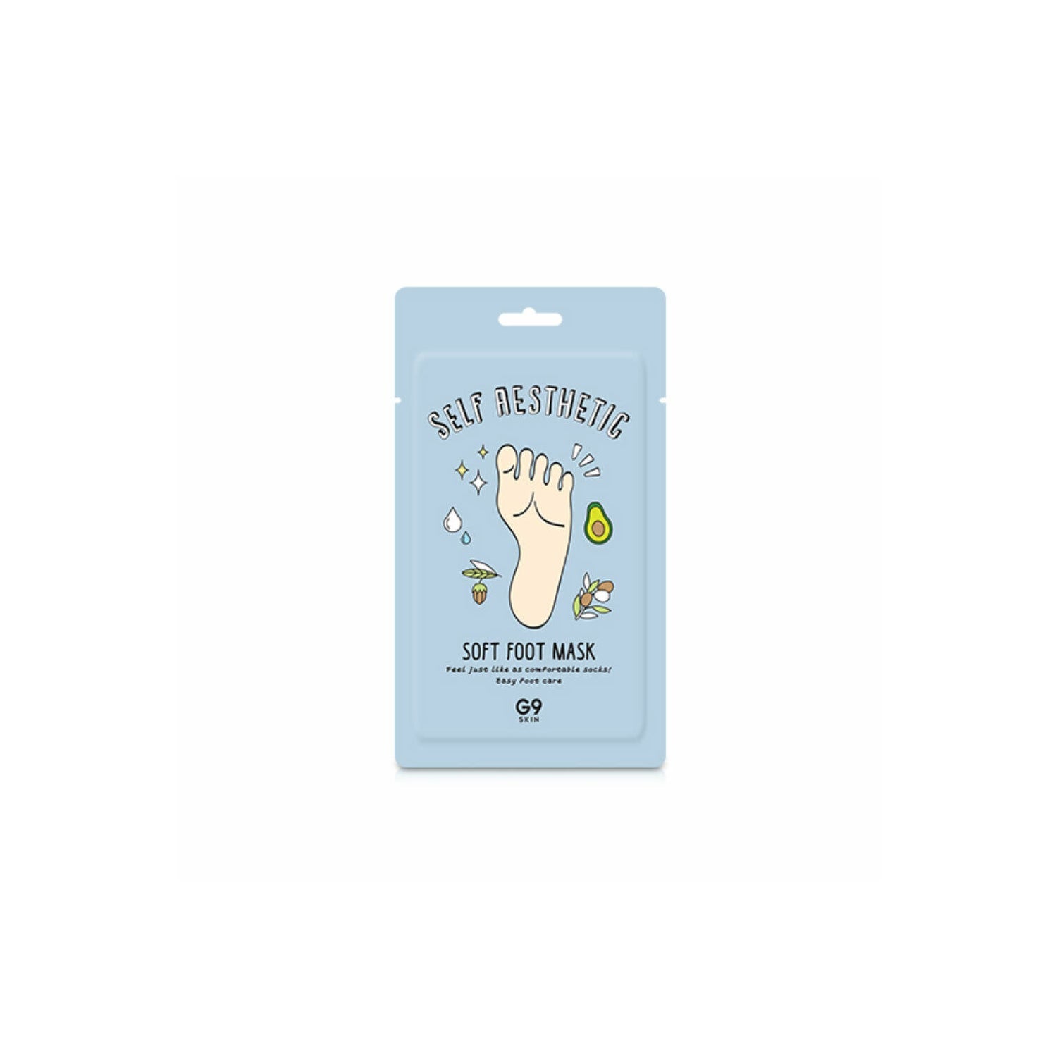 G9 Skin Self Aesthetic Soft Foot Mask 1ud