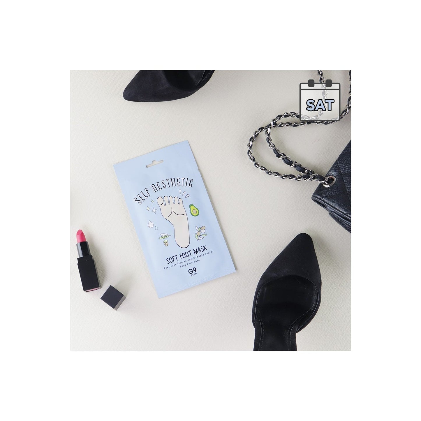 G9 Skin Self Aesthetic Soft Foot Mask 1ud