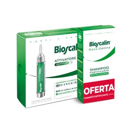 Bioscalin Nova Genina Pack Activador Capilar 10ml + Champú Fortificante Revitalizante 200ml