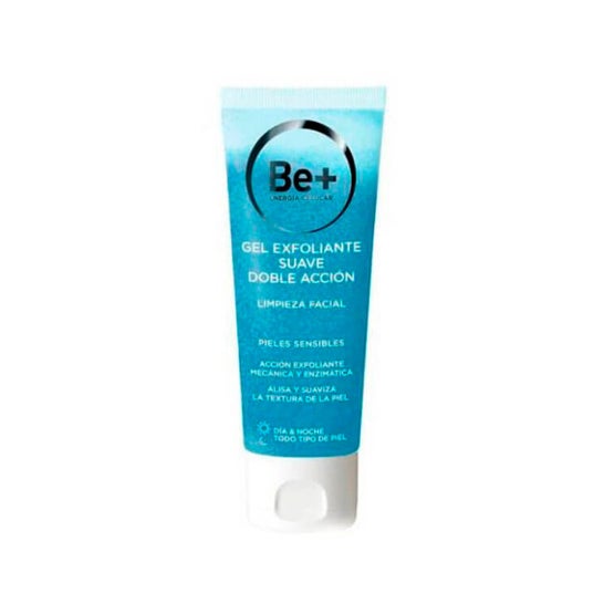 Be+ gel Exfoliante Suave Doble Acción 75 ml