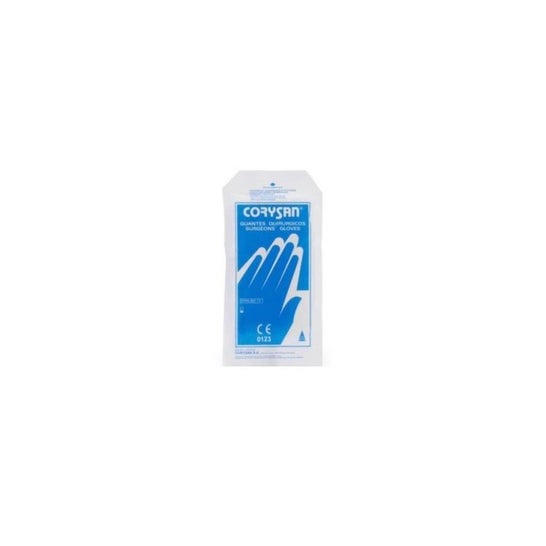 Corysan guante de cirugia estéril látex T 7 2uds