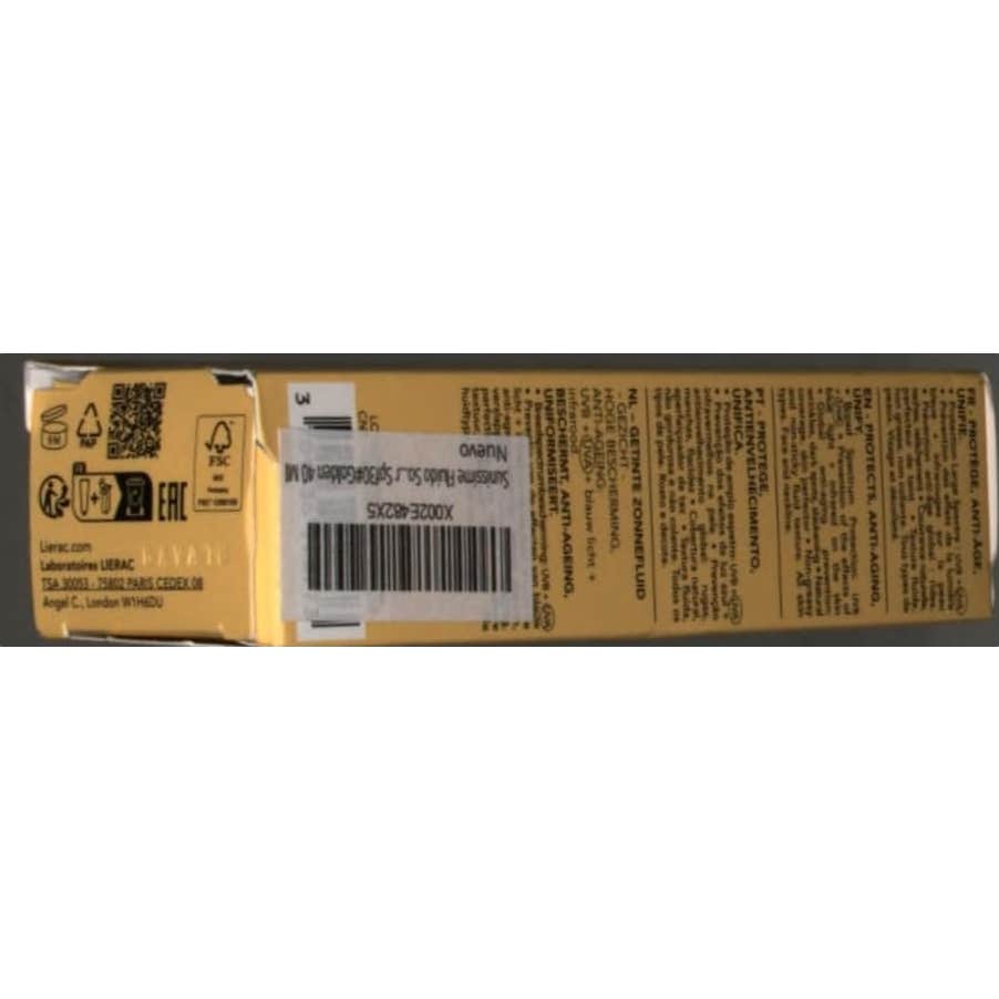 Lierac Sunissime Fluido Solar con Color SPF30 40ml