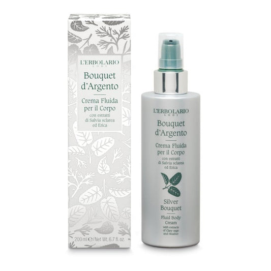 L'Erbolario Bouquet de Plata Crema Fluida Cuerpo 200ml