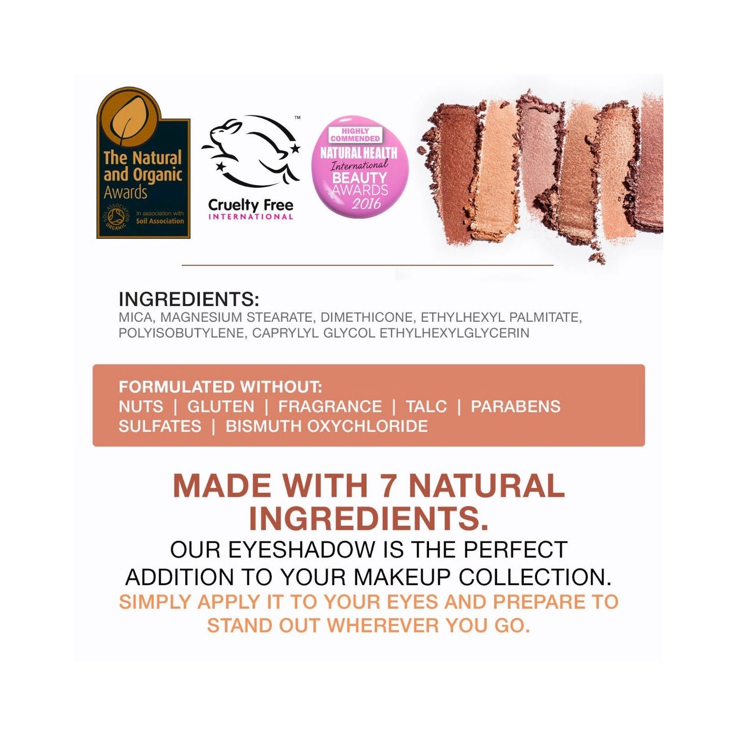 Bellapierre Cosmetics Everyday Nude 12 Eyeshadow Palette 1ud