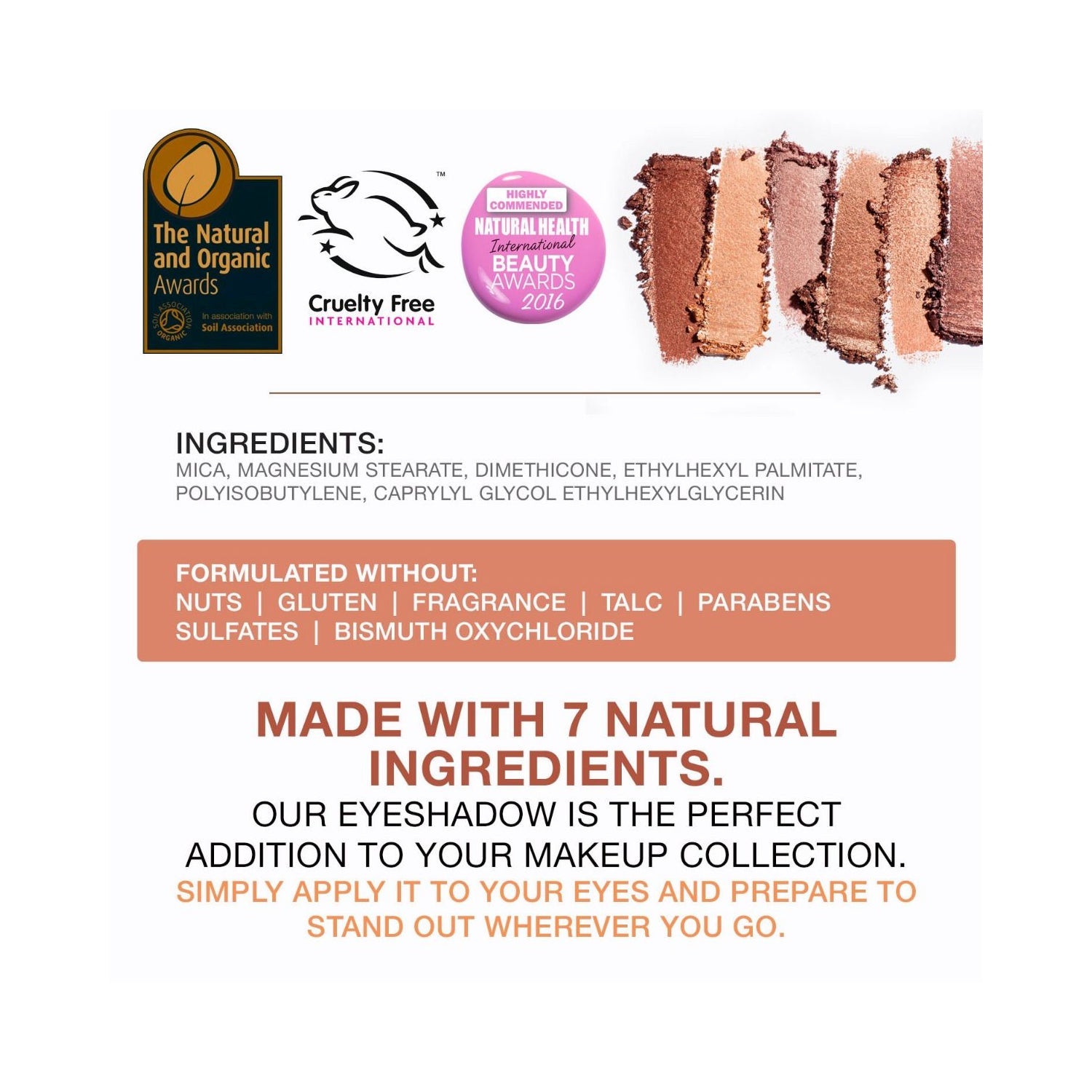 Bellapierre Cosmetics Everyday Nude 12 Eyeshadow Palette 1ud