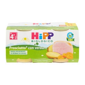 Hipp Bio Papilla Jamón Cocido Verduras 2x80 g