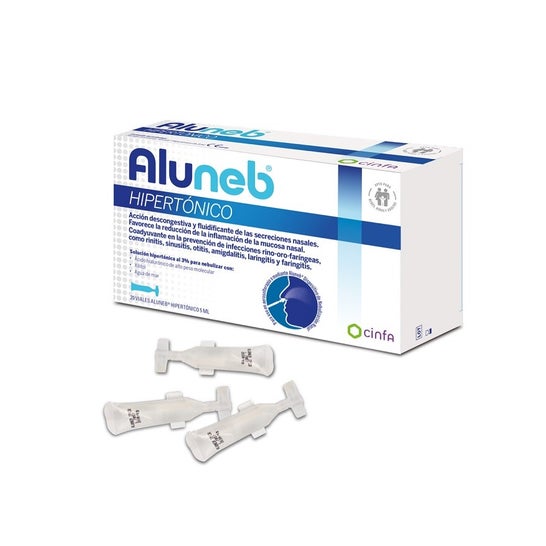 Aluneb Hipertónico 20 Viales 5ml