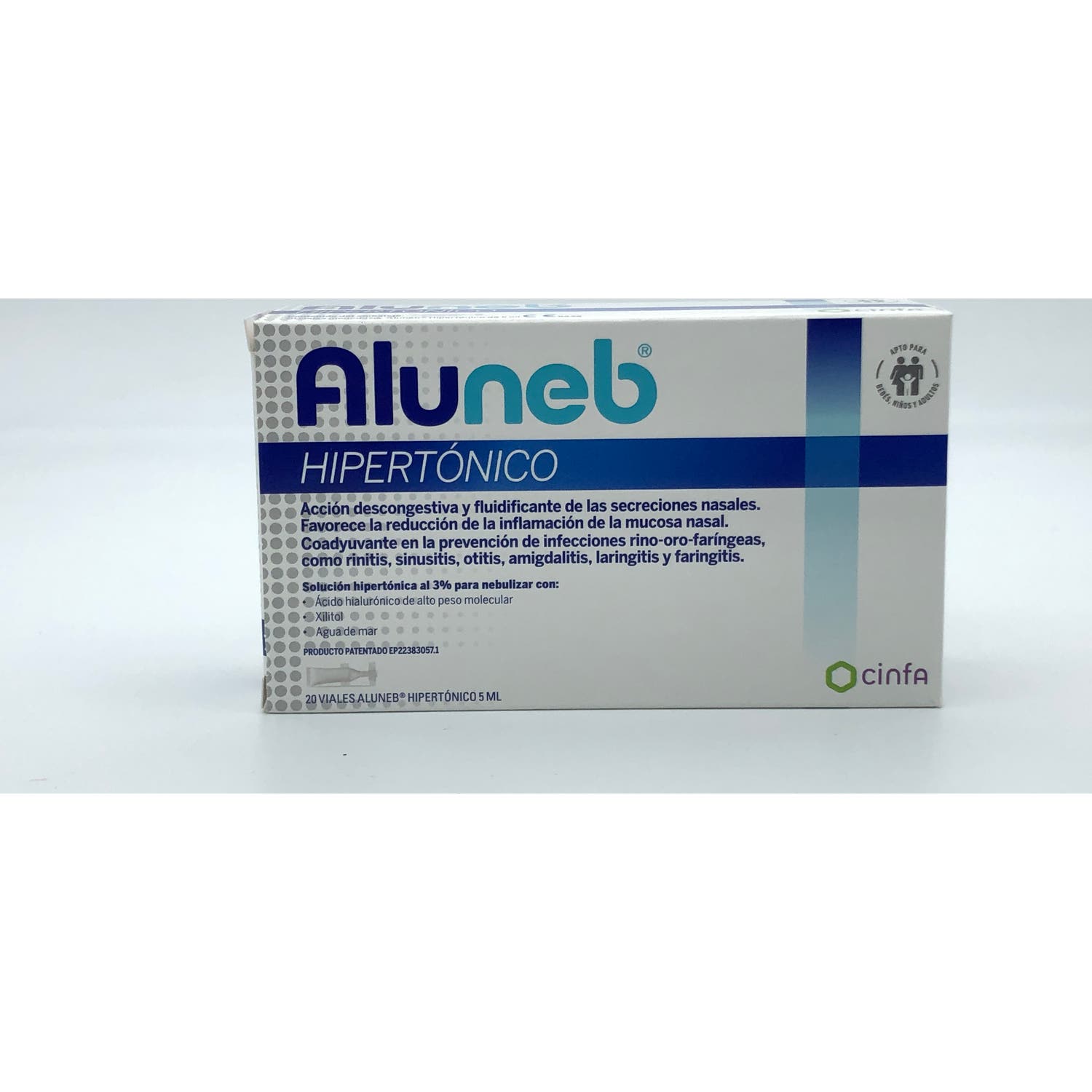 Aluneb Hipertónico 20 Viales 5ml