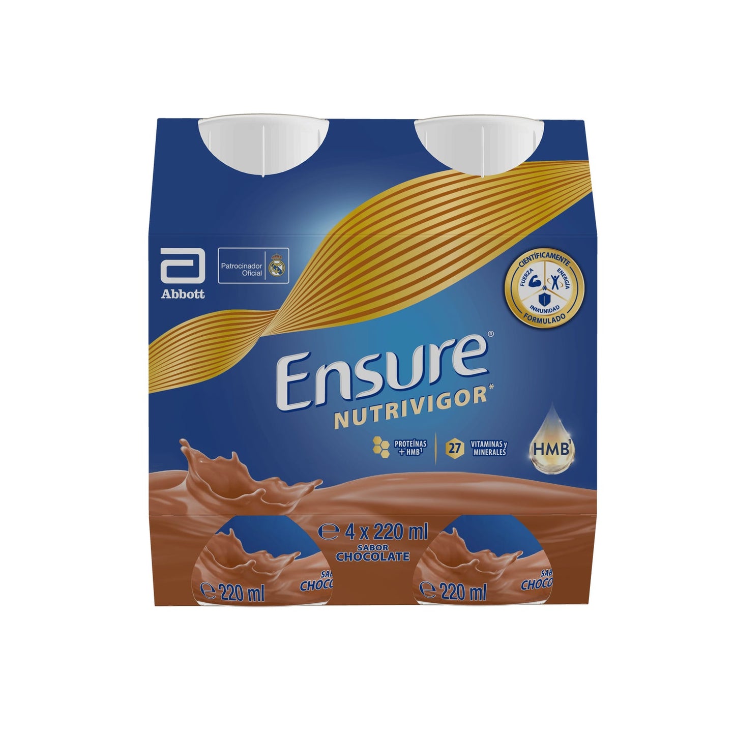 Ensure Nutrivigor Sabor Chocolate 4x220ml