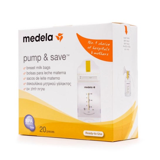 Medela Bolsas Leche Materna 20u