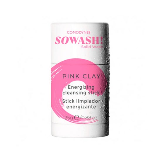 Comodynes Sowash! Pink Clay Stick Limpiador Energizante 25 g