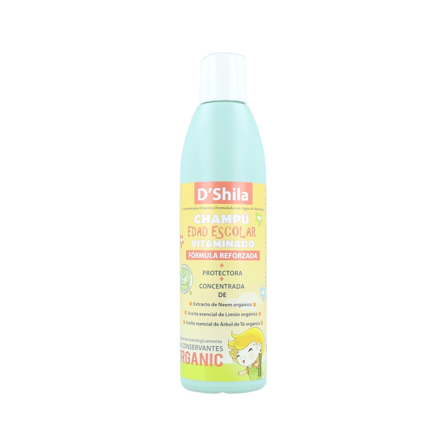 D'shila champú vitaminado especial edad escolar 250ml