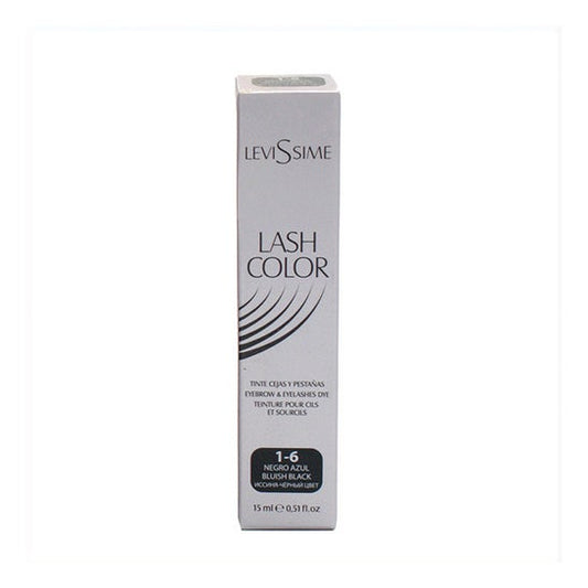Levissime Lash Color Cejas y Pestañas 1-6 Negro Azul 15ml