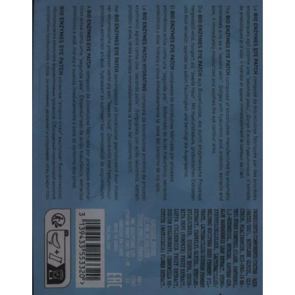 Talika Bio Enzymes Mask Hidratante 1 par