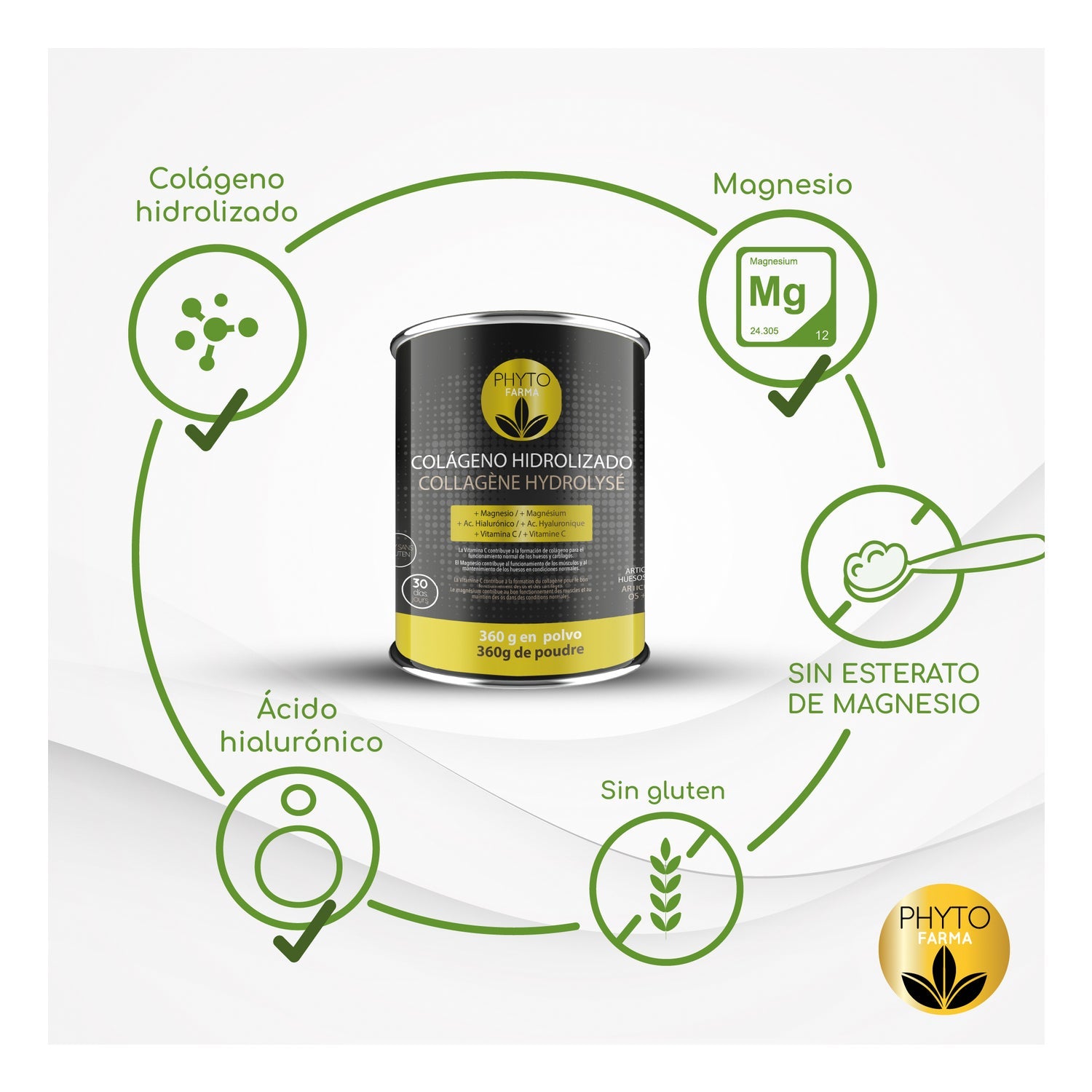 Phytofarma Colágeno Hidrolizado 360g