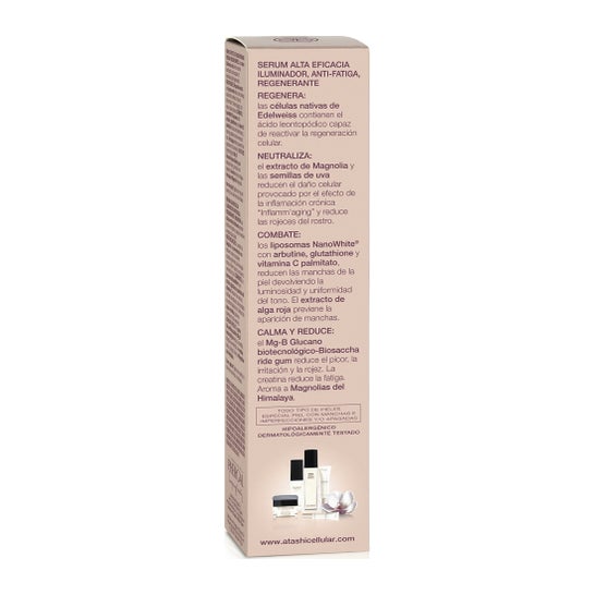Atashi® Cellular Perfection Skin Sublime sérum alta eficacia iluminador antifatiga regenerante 50ml