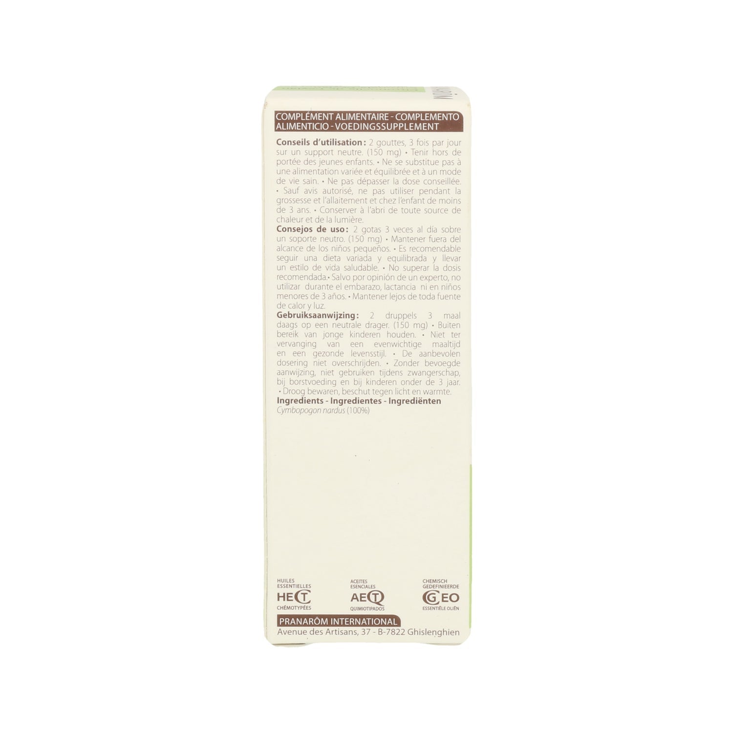 Pranarôm Aceite Esencial de Citronela Ceylan 10ml