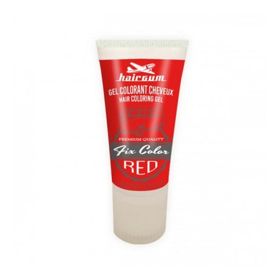 Hairgum Fix Color Gel Colorante Cabello Rojo 30 ml