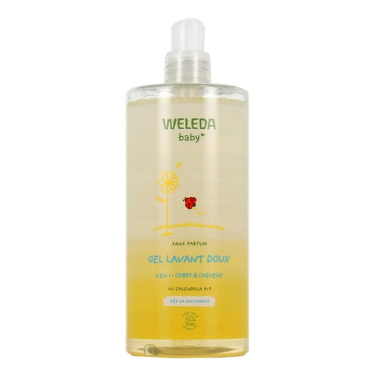 Weleda Baby Gel Limpiador Suave 2 en 1 Caléndula Sin Perfume 750 ml