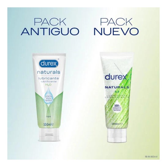 Durex Naturals H2O Lubricante 100ml
