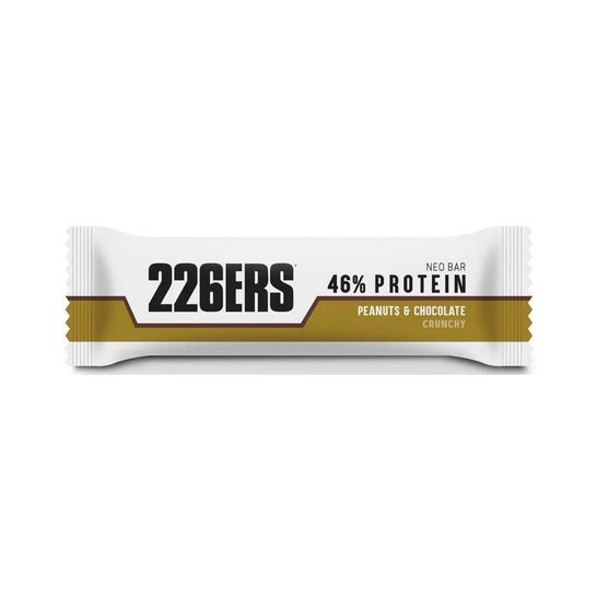 226Ers Neo Bar 46% Protein Peanuts & Chocolate Crunchy 22g