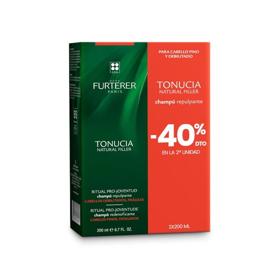 René Furterer Tonucia Natural Filler Champú Repulpante 2x200 ml