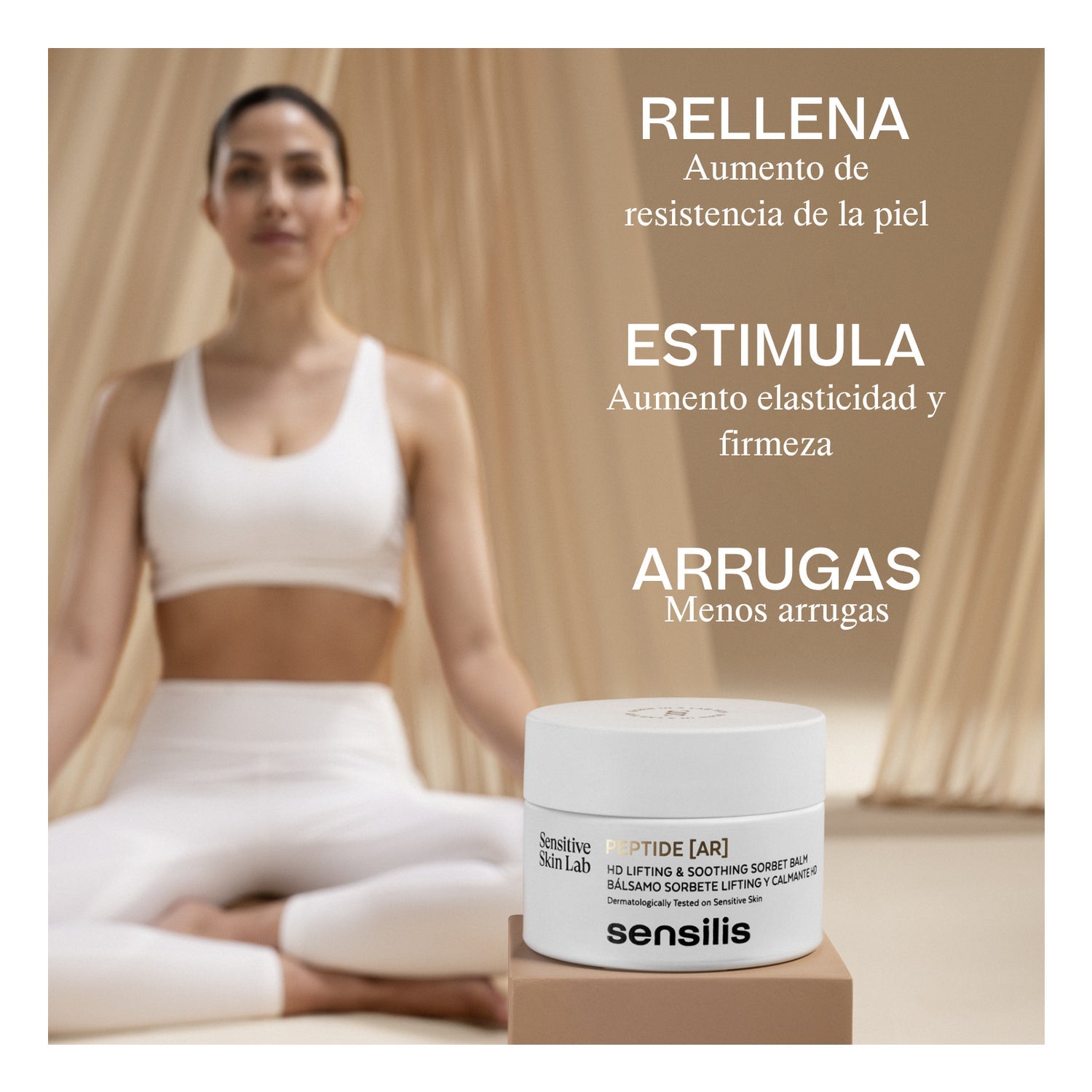 Sensilis Peptide [AR] Bálsamo Sorbete Lifting y Calmante HD 50ml