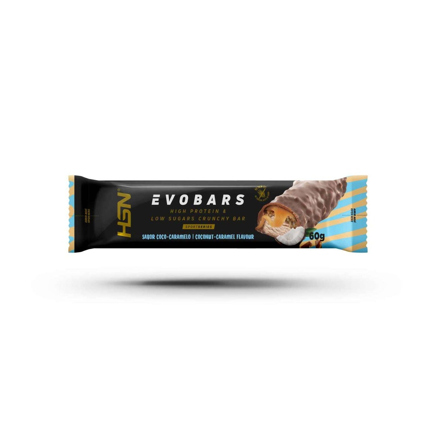 HSN Evobars Protein Bar Coco-Caramelo 60g