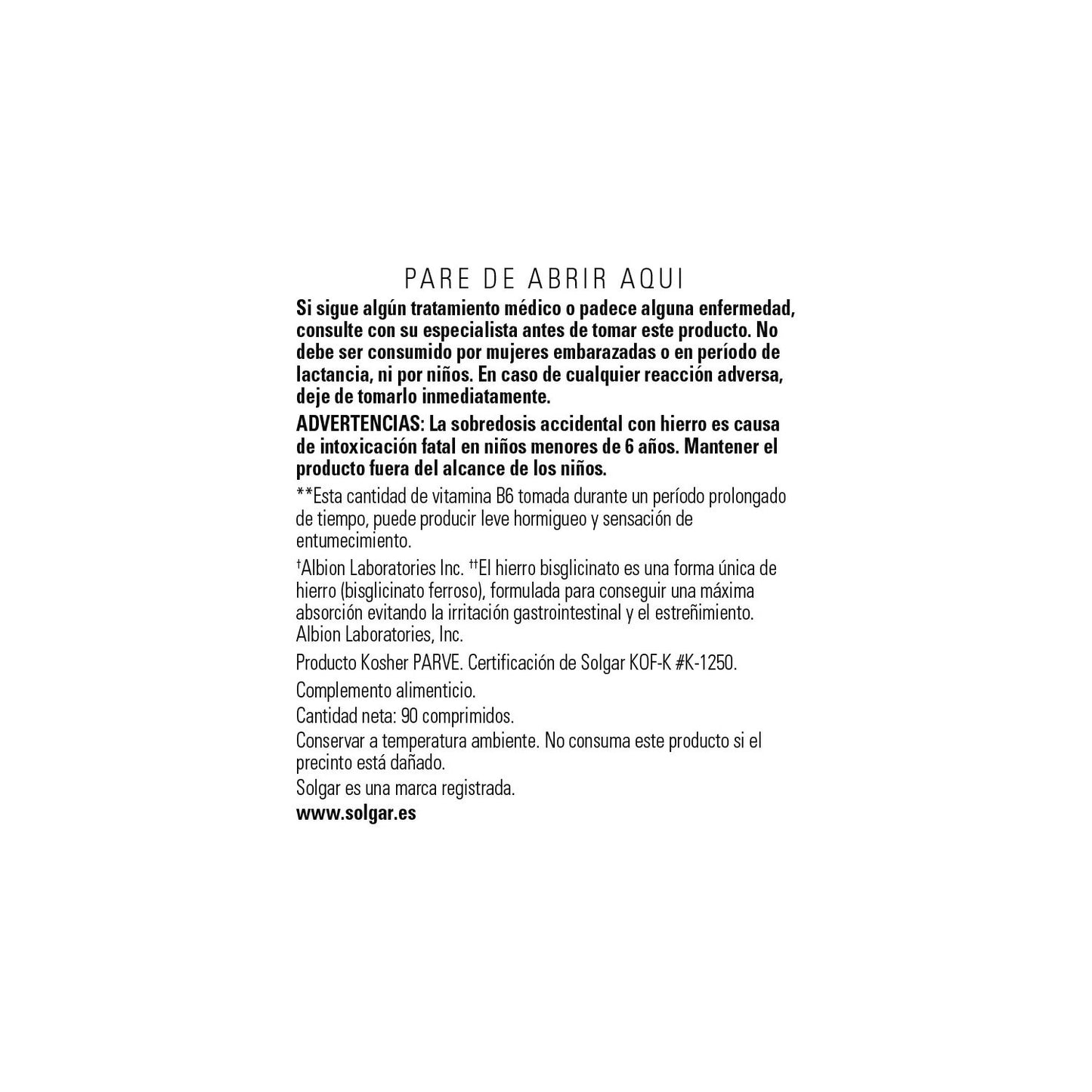 Solgar Fórmula VM-2000 90comp