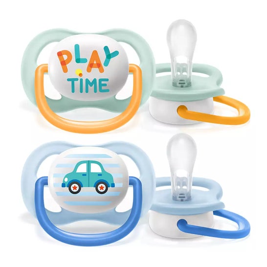 Philips Avent Kit Chupetes Silicona Ultra Air 0-6M 2 uds